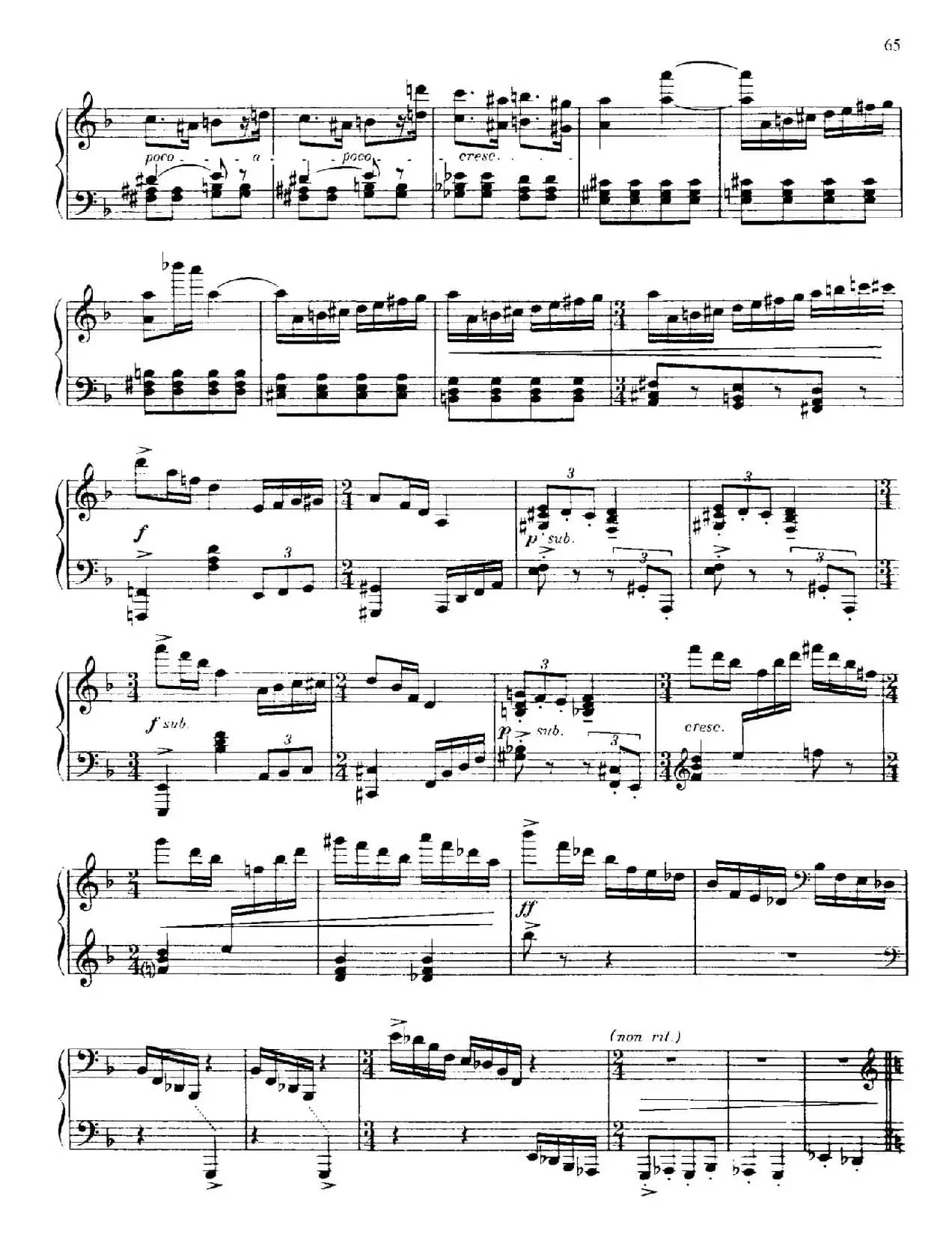 Piano Sonata No.3 in F Major Op.46（F大调第三钢琴奏鸣曲·Ⅰ）