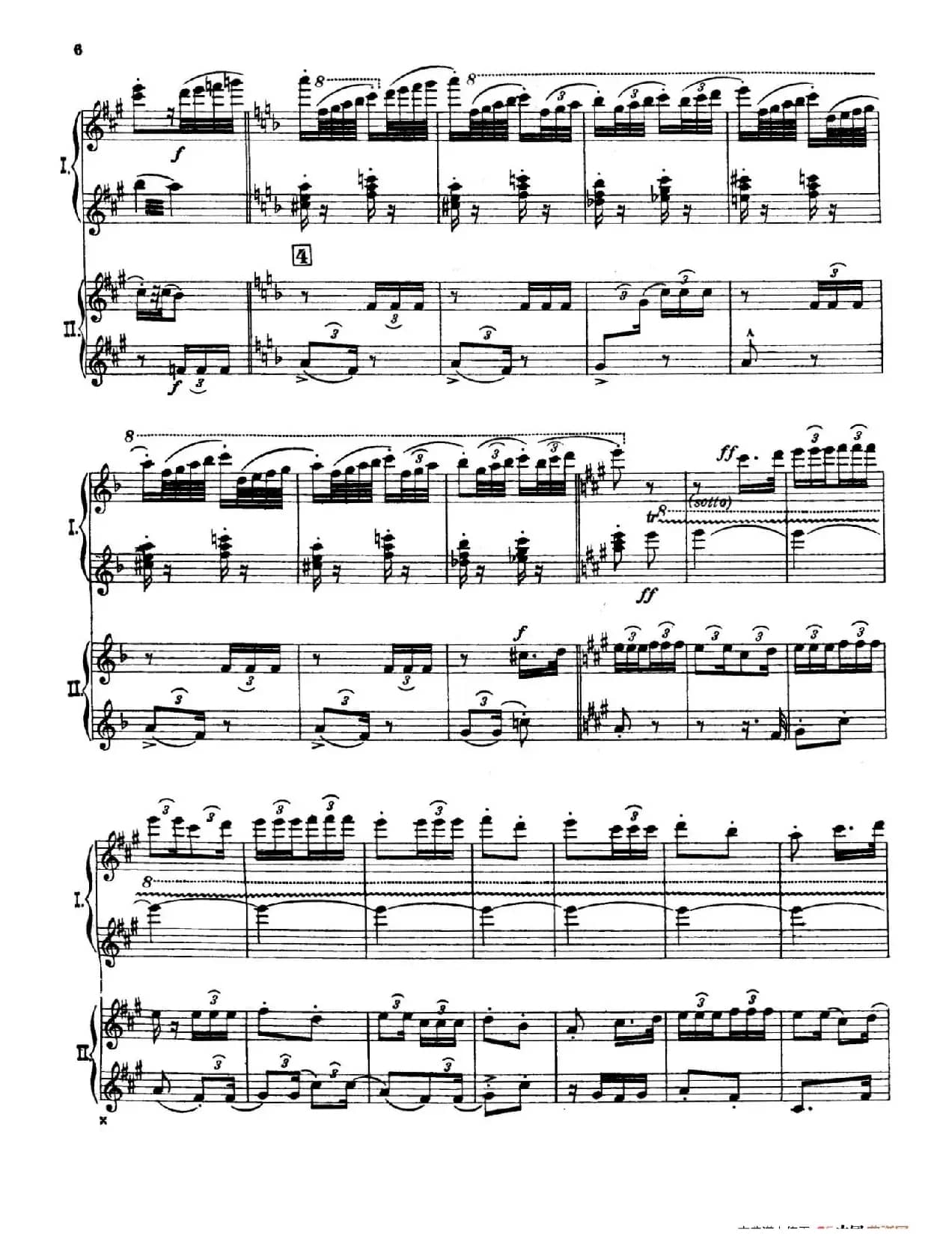 The Pines of Rome(交响诗《罗马的松树》·双钢琴)(第一部分:博尔盖塞别墅的松树)