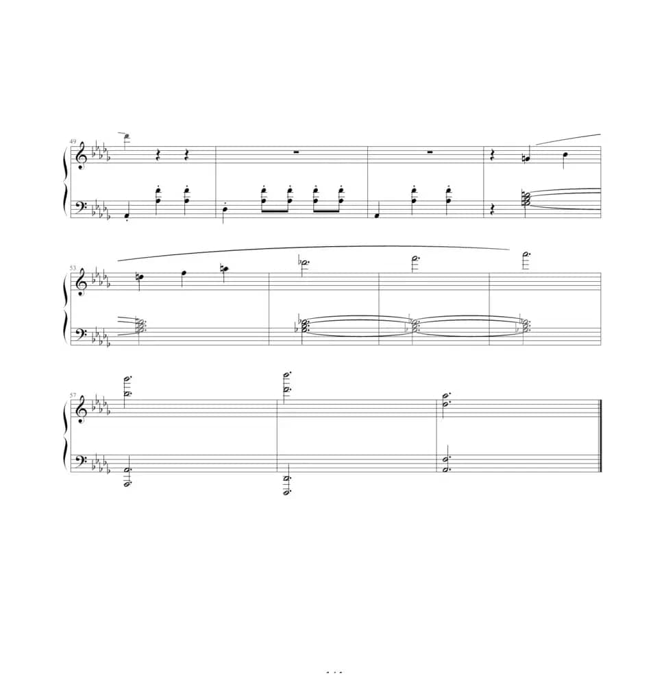 肖斯塔科维奇—前奏曲（15）：降D大调