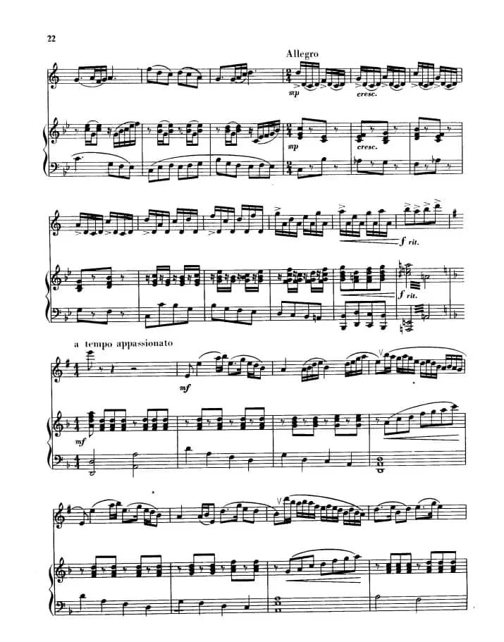 欢乐的那达慕 （单簧管+钢琴伴奏）