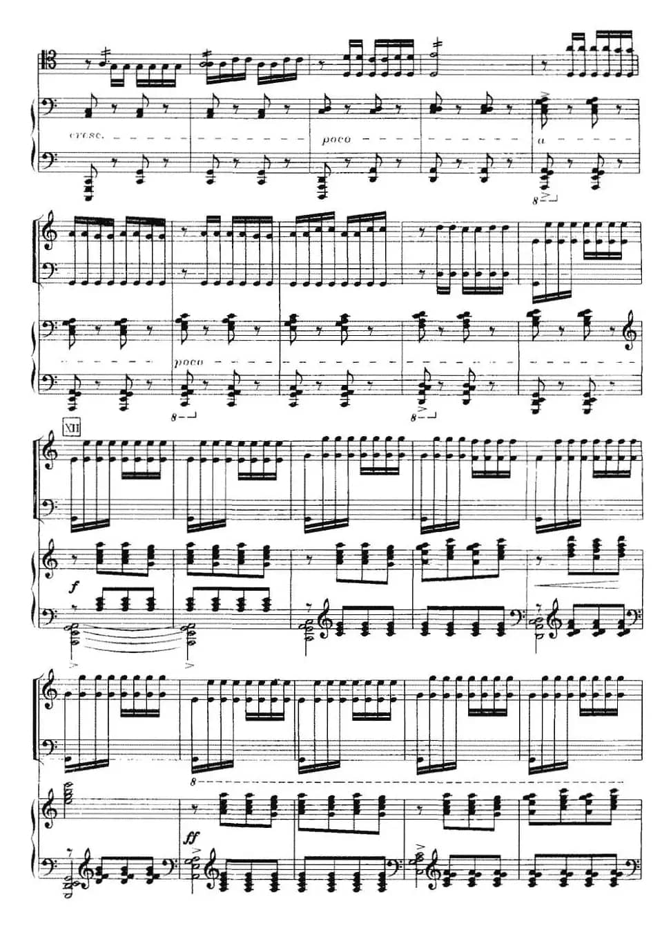 大提琴变奏曲（大提琴+钢琴伴奏）