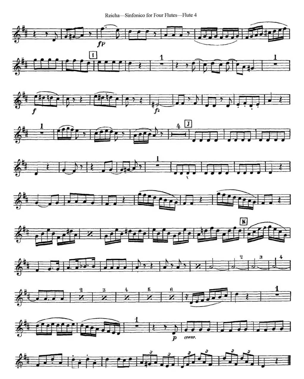 瑞查长笛四重奏（Flute 4）