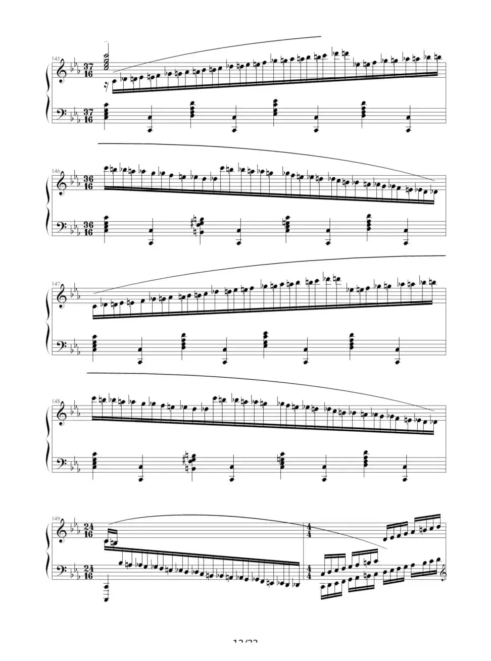 c小调练习曲（9632587410作曲版）