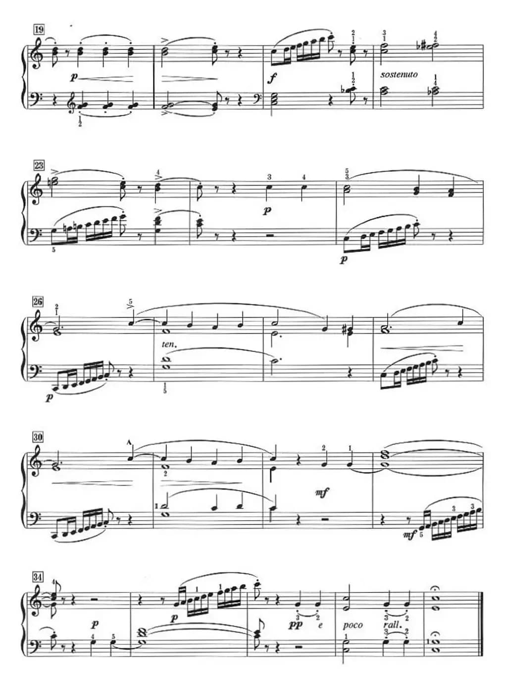 50首莱蒙钢琴练习曲 作品37（NO.24）