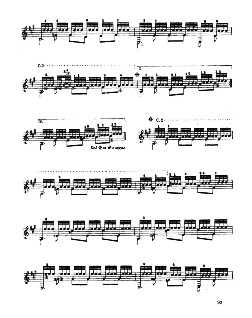 阿尔罕伯拉宫的回忆（古典吉它）