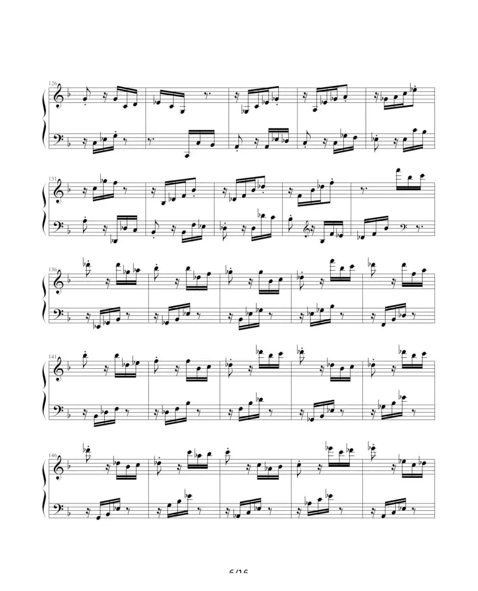 暴风雨（Beethoven's Sonata NO.17 Mov.3 ）