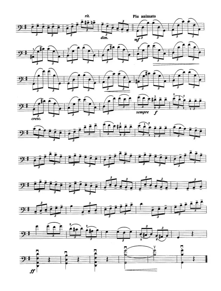 大提琴考级教程·第五级（大提琴）