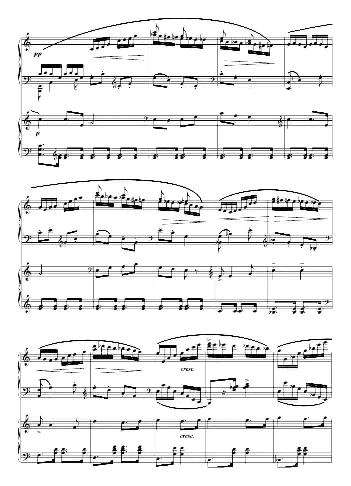 保卫黄河（四手联弹）