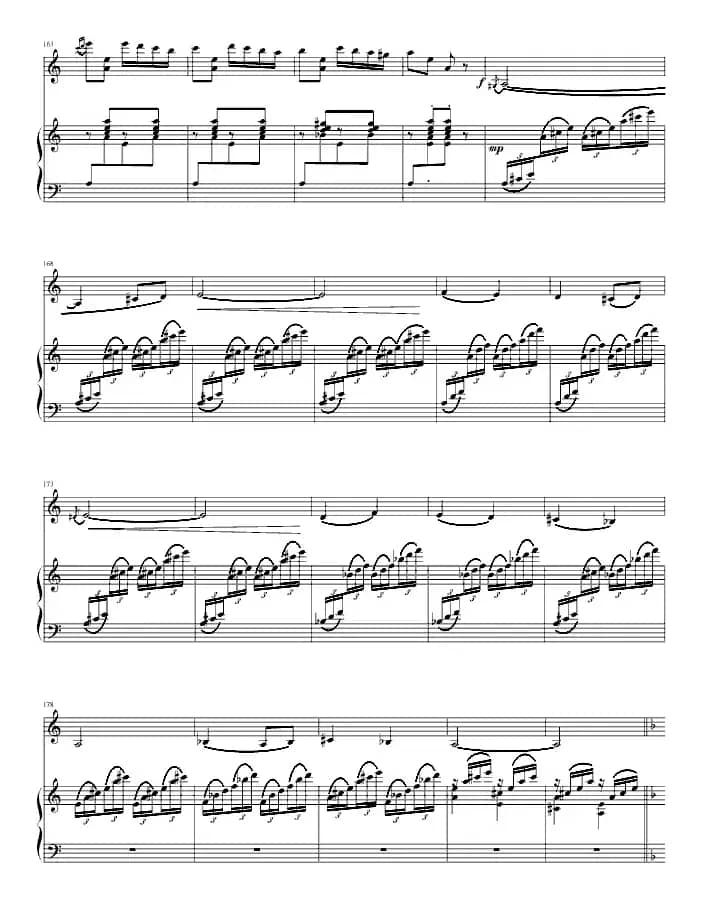 阳光照耀着塔什库尔干（钢琴+小提琴）