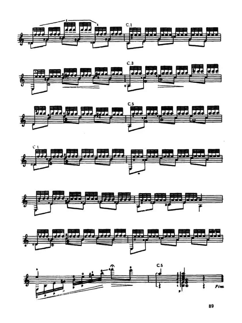 阿利亚的祭典（古典吉它）