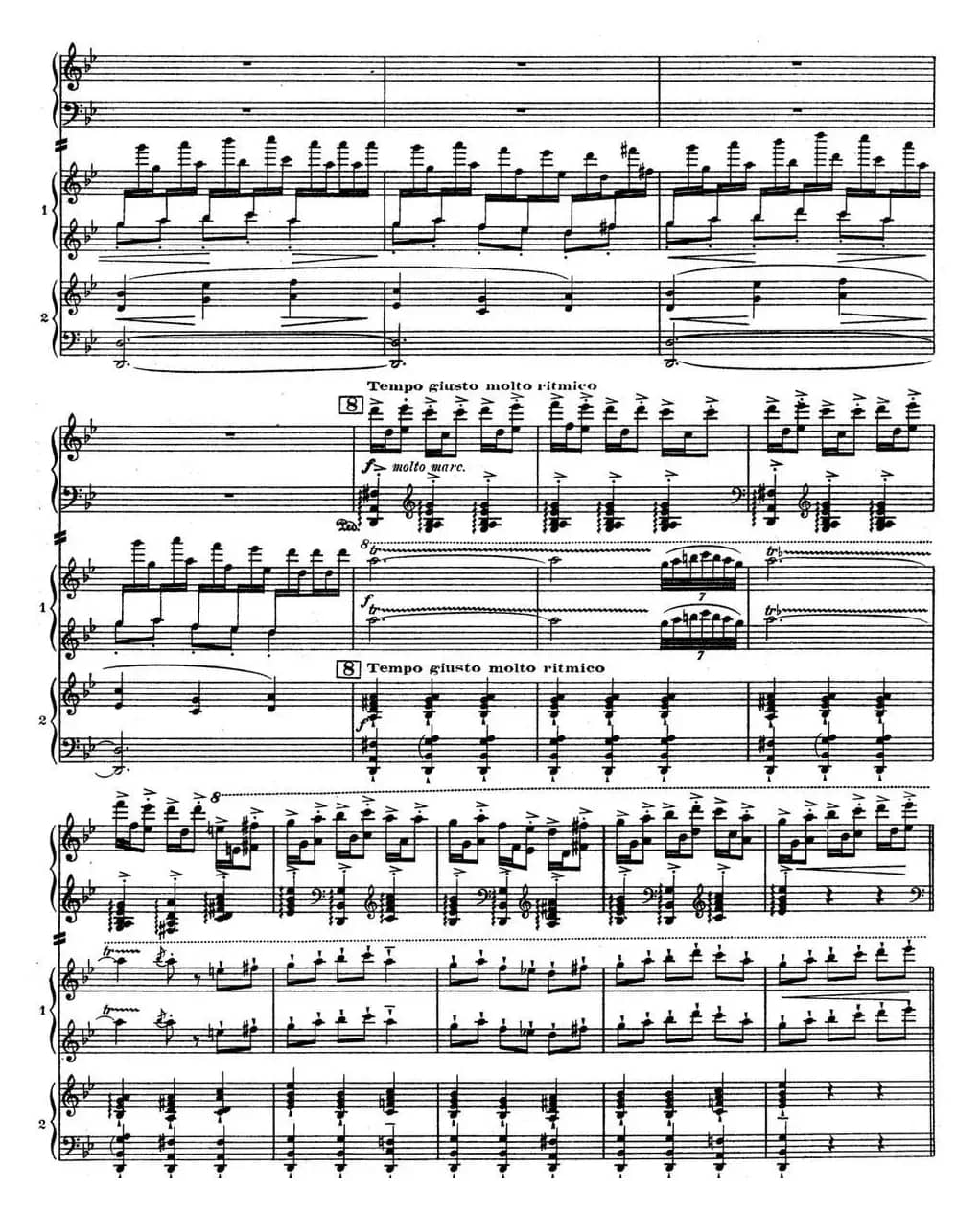 Nights in the Gardens of Spain 西班牙花园之夜 双钢琴版(Ⅱ-Danza lejana)