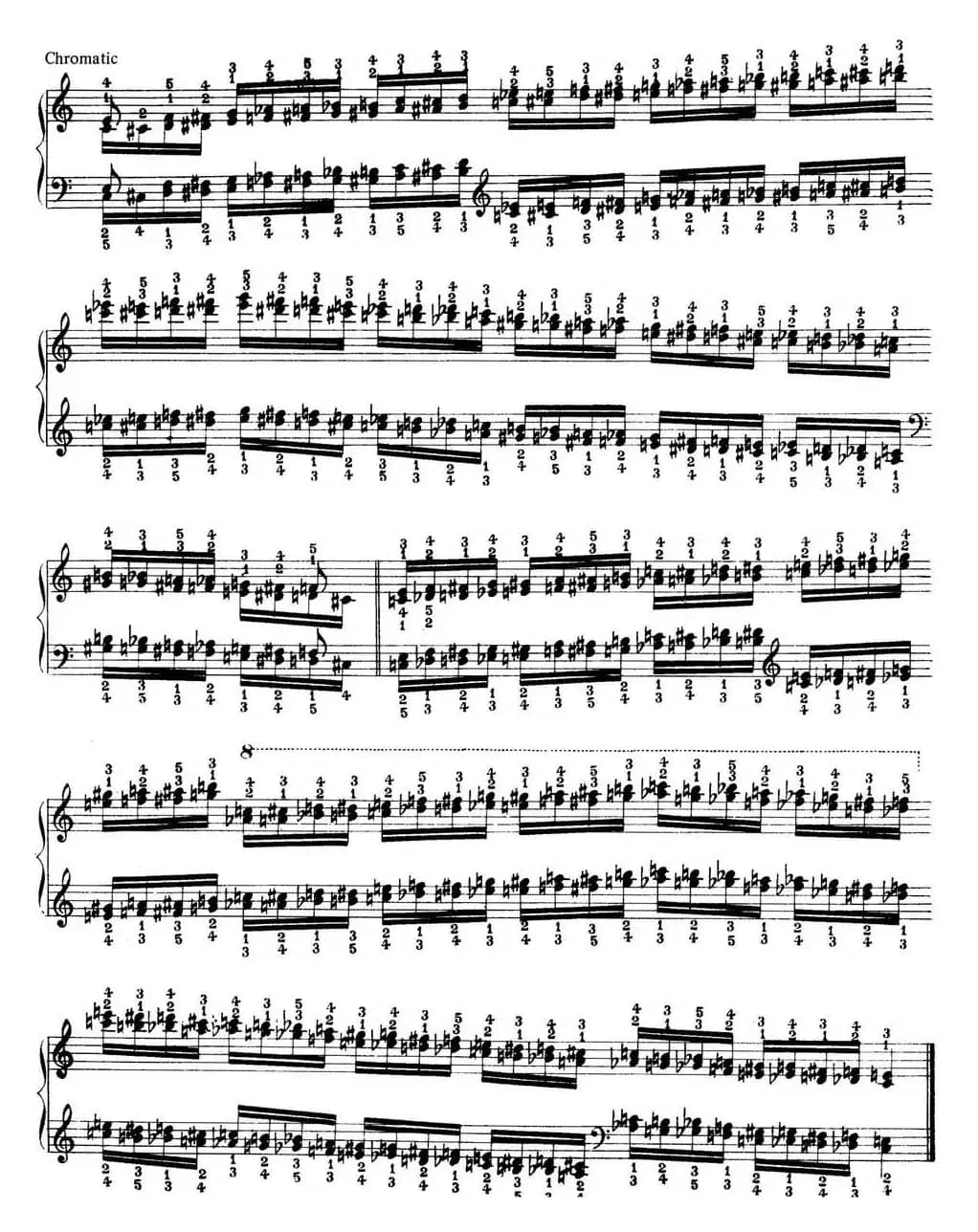 Technical Exercises S.146（李斯特钢琴技巧练习 BOOK Ⅵ）