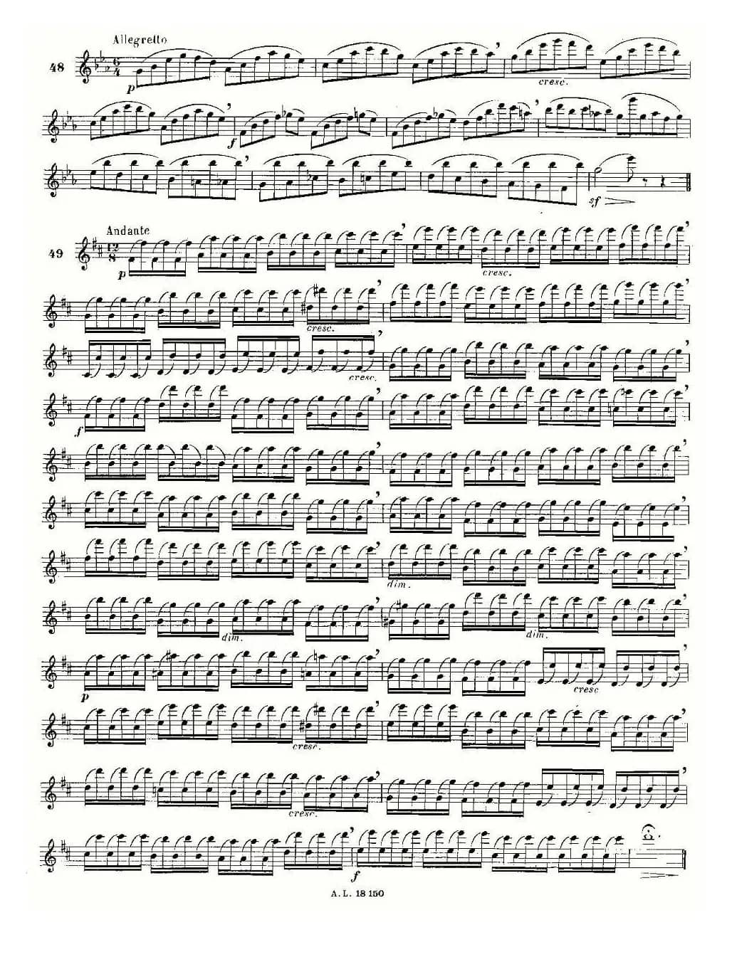 简易音阶练习100首之37-49（moyse - 100 studies after cramer）