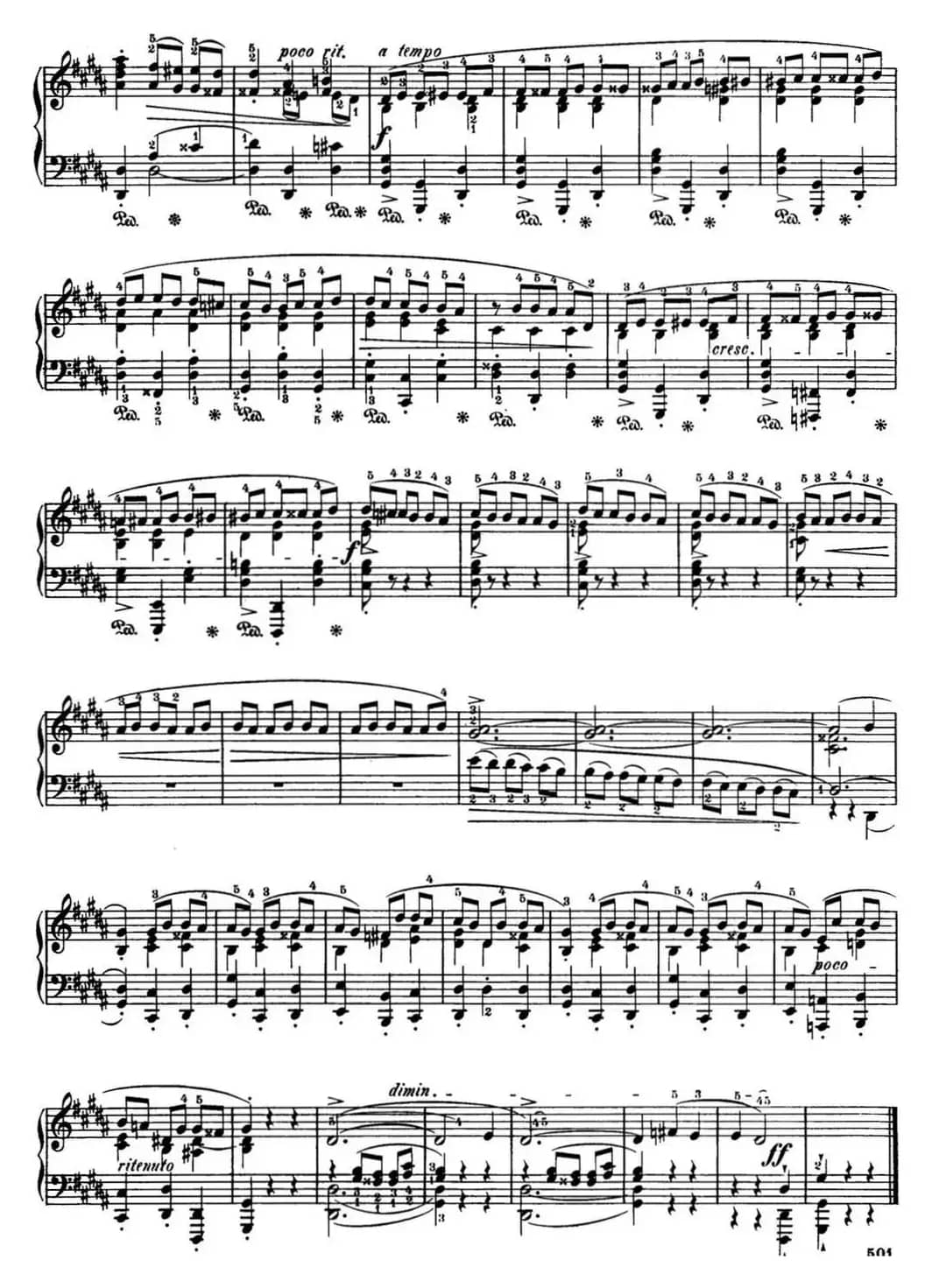 肖邦 24首钢琴前奏曲 Op.28 No.12 升G小调