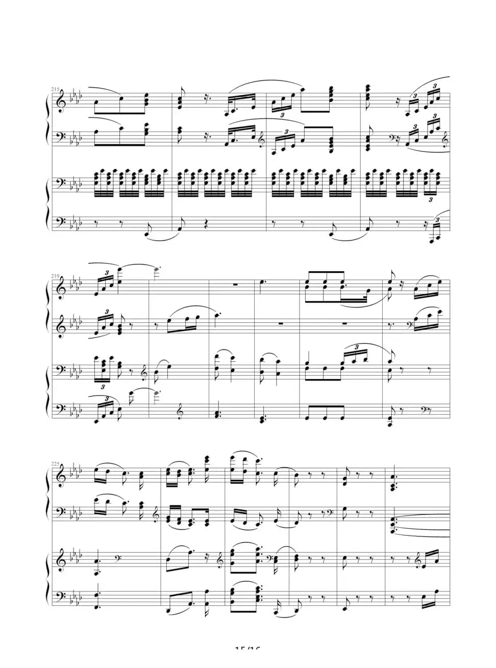 《命运》第二乐章（双钢琴）