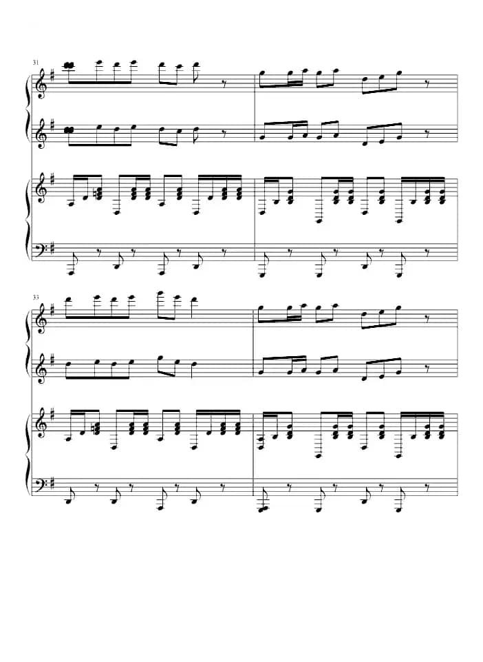 金蛇狂舞（双钢琴）