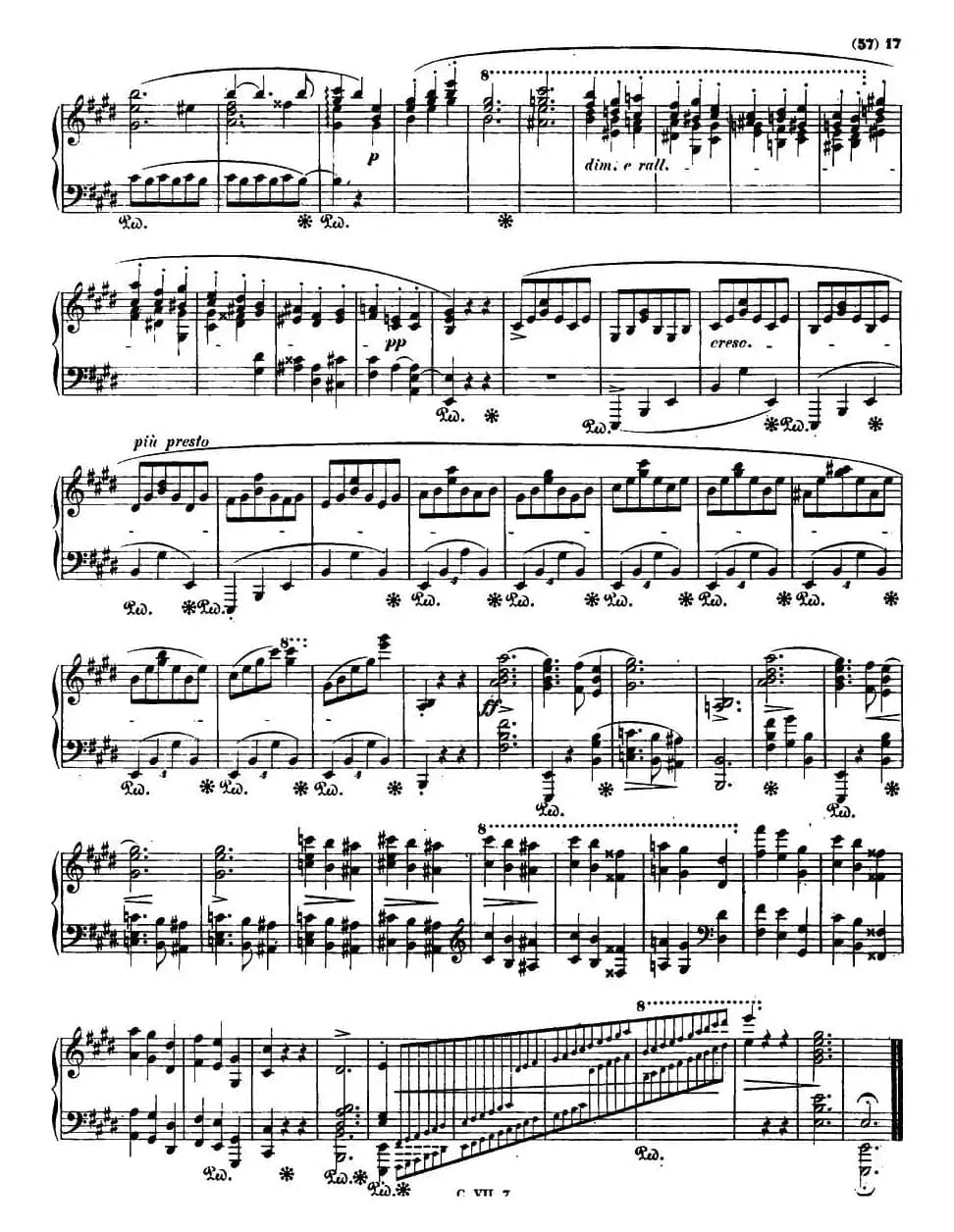 E大调钢琴谐谑曲Op.54(第四号)