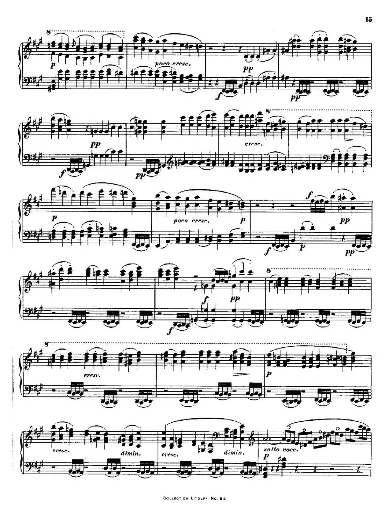 Quartet No.14(升c小调第十四弦乐四重奏钢琴版)