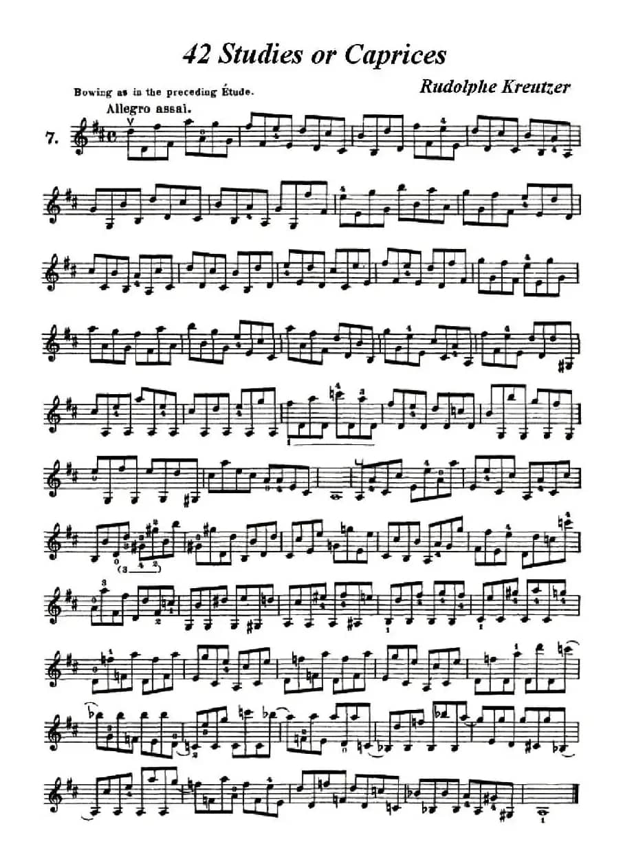 42首练习曲或隨想曲之七