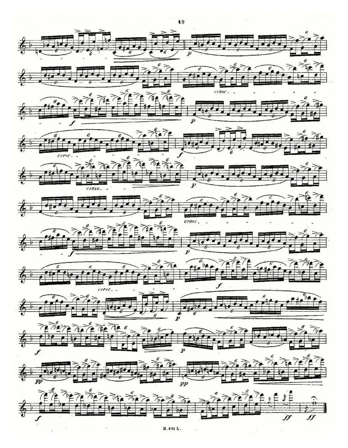 24首长笛练习曲 Op.15 之21—24