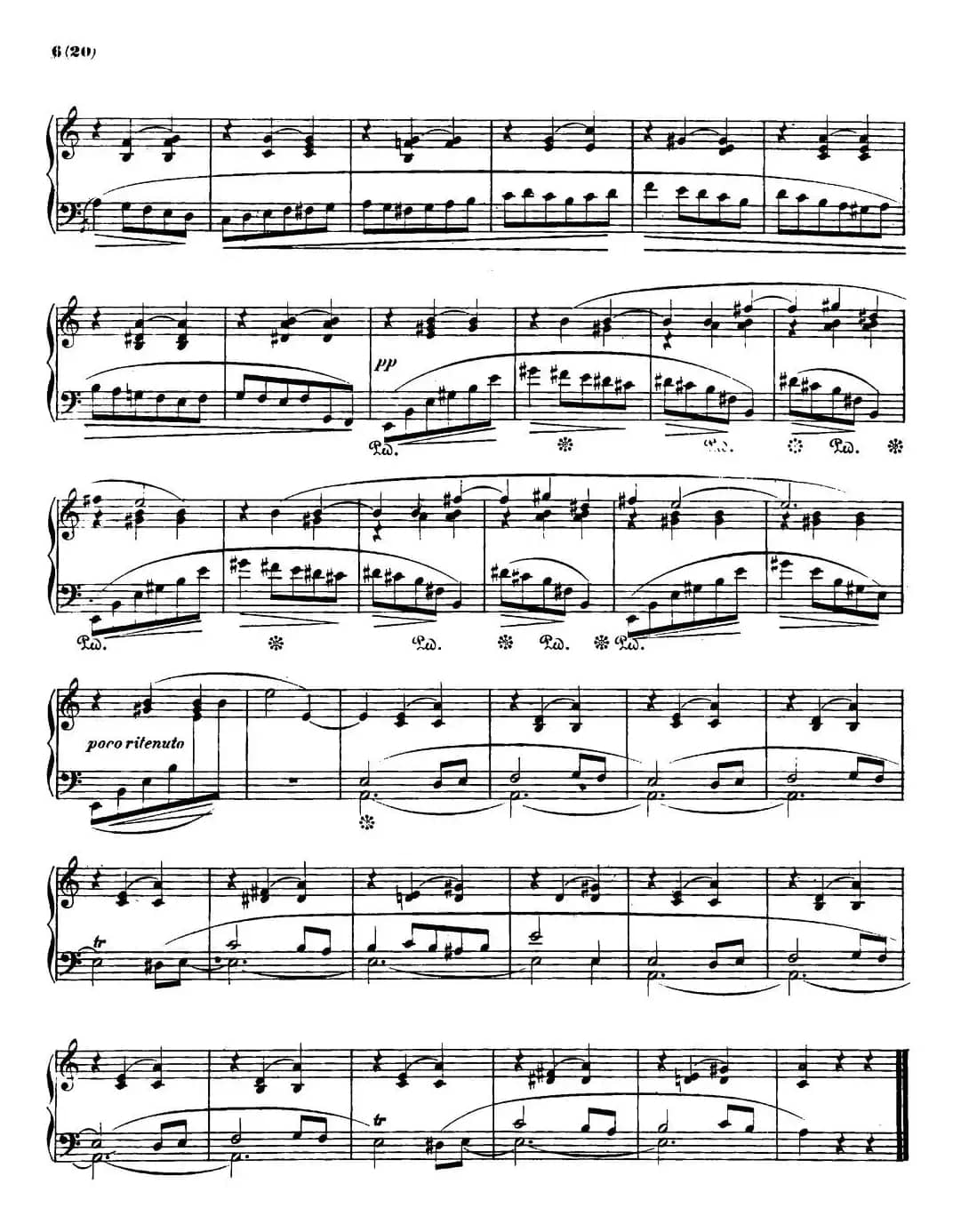 Valse brillante Op34 No2 (A小调华丽圆舞曲 Op.34-2 )