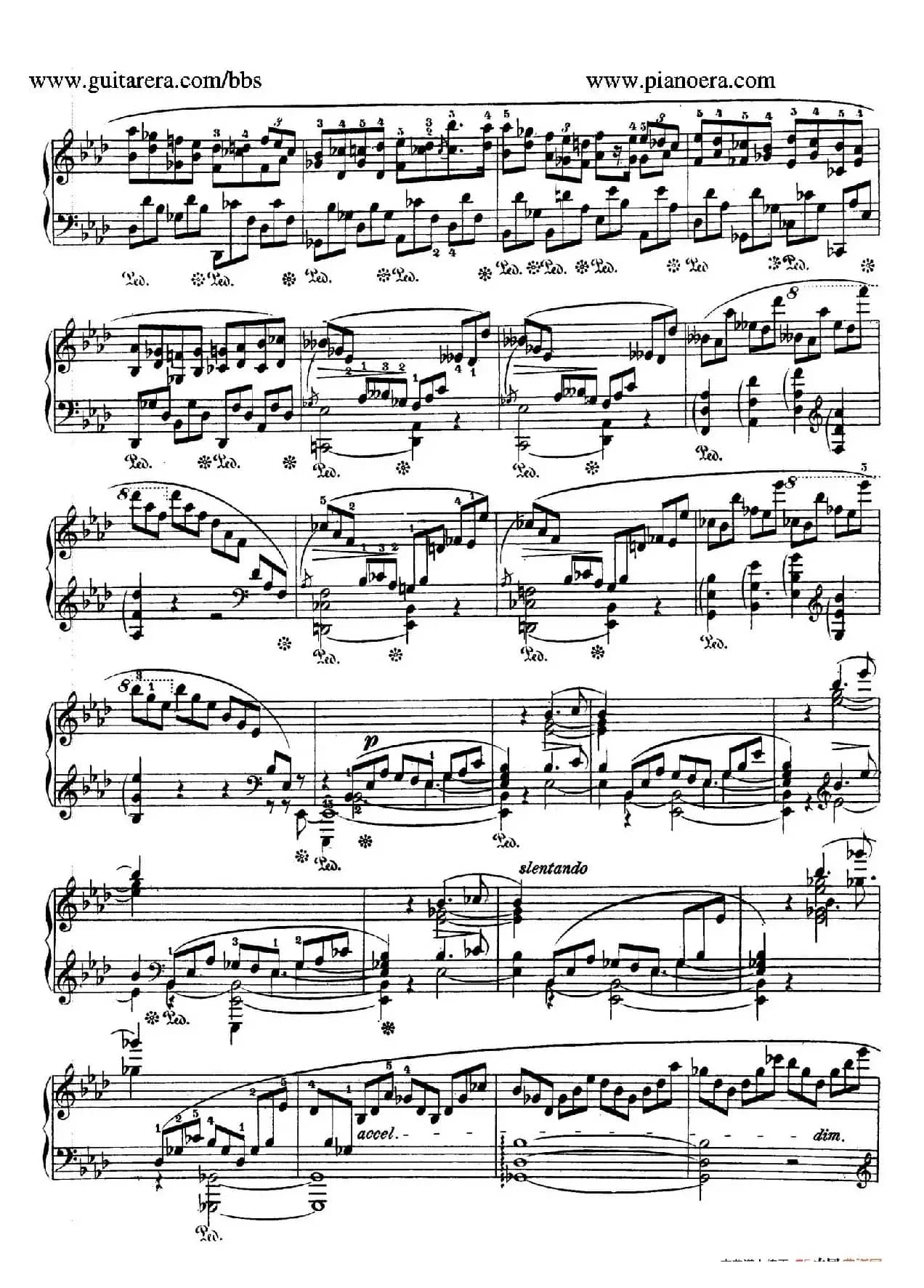 Fantasie in f Minor Op.49（f小调幻想曲）