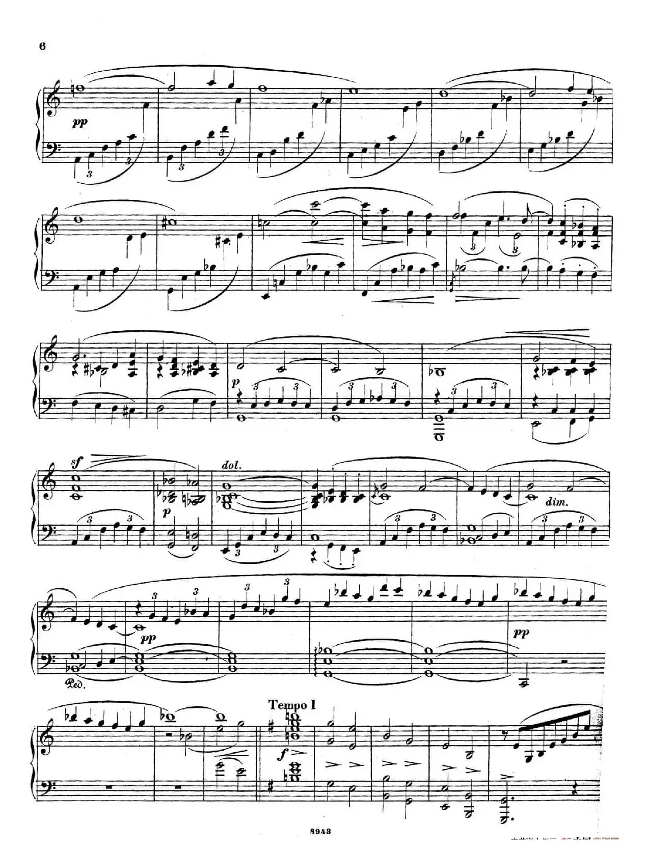 Piano Sonata in e Minor Op.28（e小调钢琴奏鸣曲）