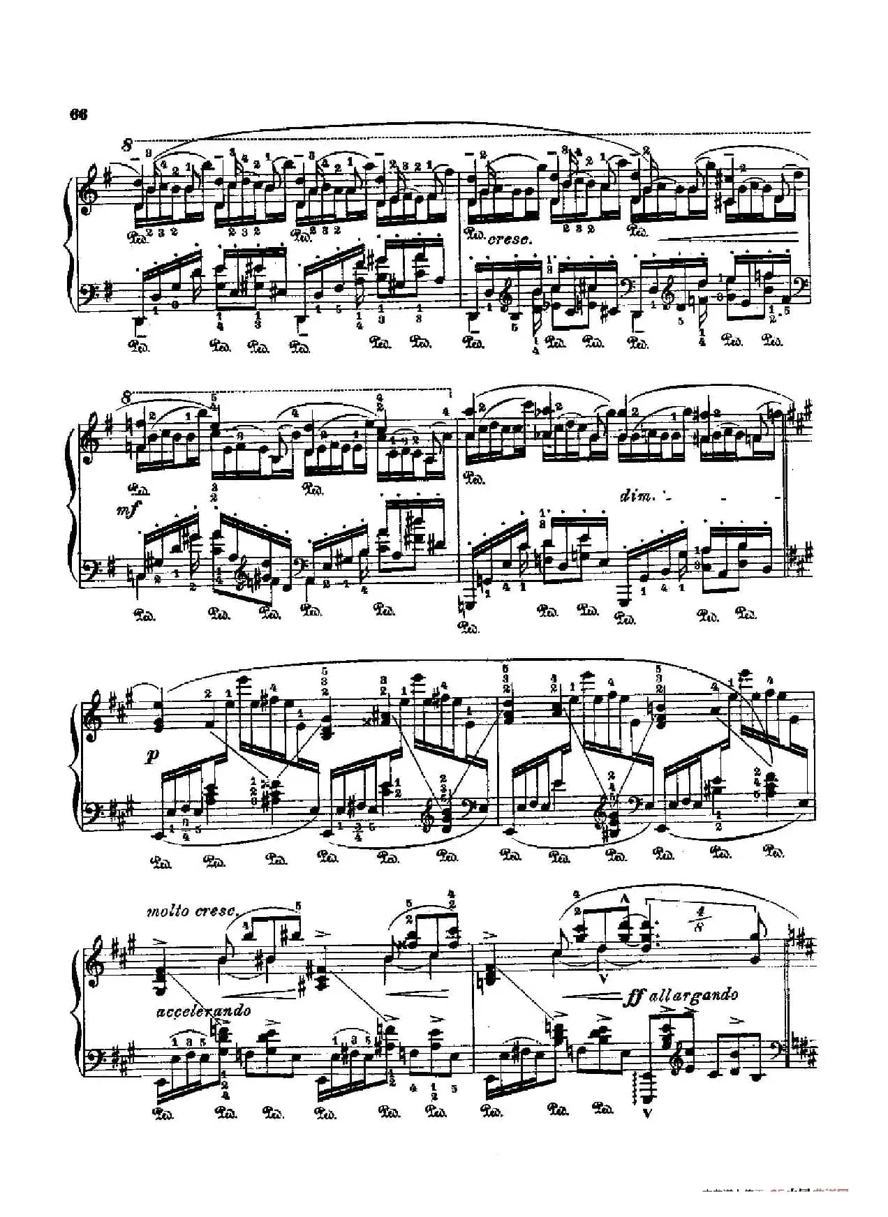 53首以肖邦练习曲为素材而作的练习曲（No.19）