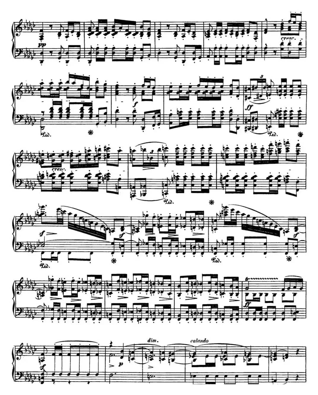 肖邦 波兰舞曲 Op.26 No.2 降e小调 Polonaise