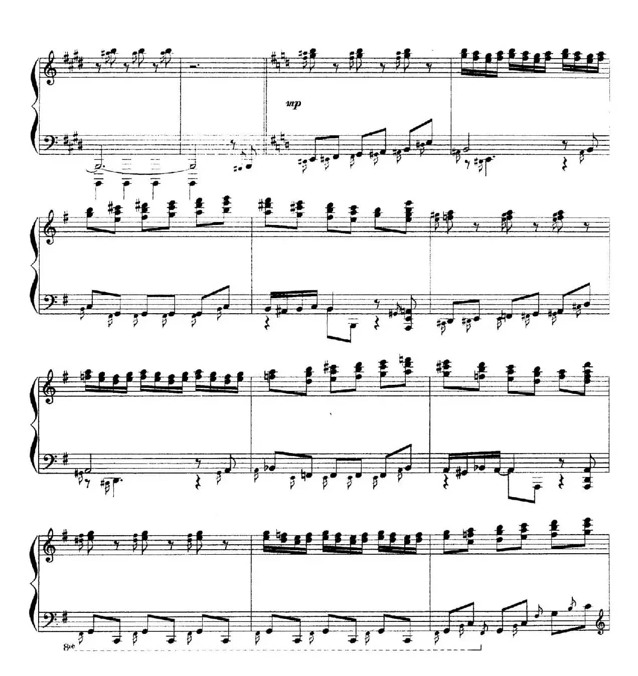 Carmen Variations 12 Pieces（12首卡门主题变奏曲·7—8）