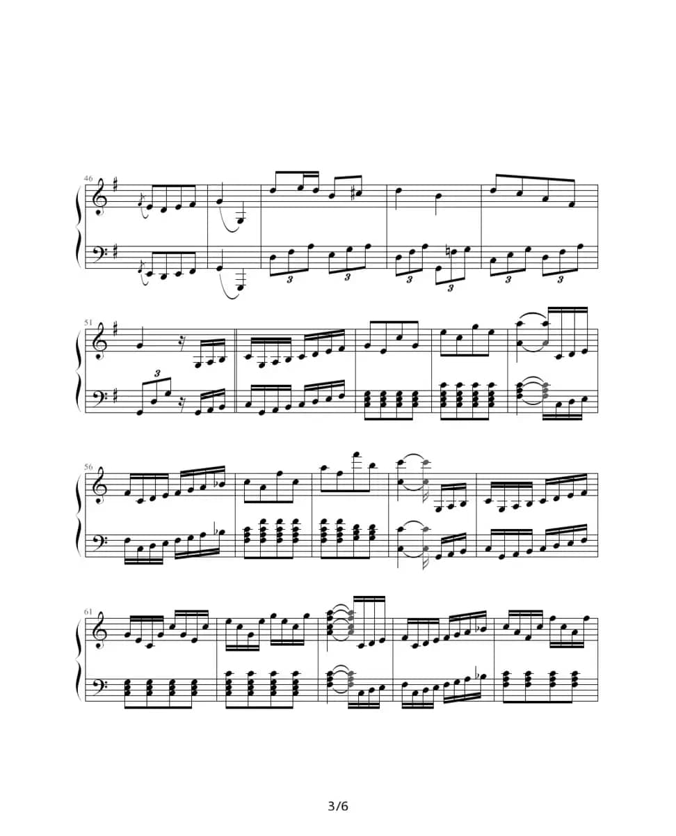 第25奏鸣曲第三乐章