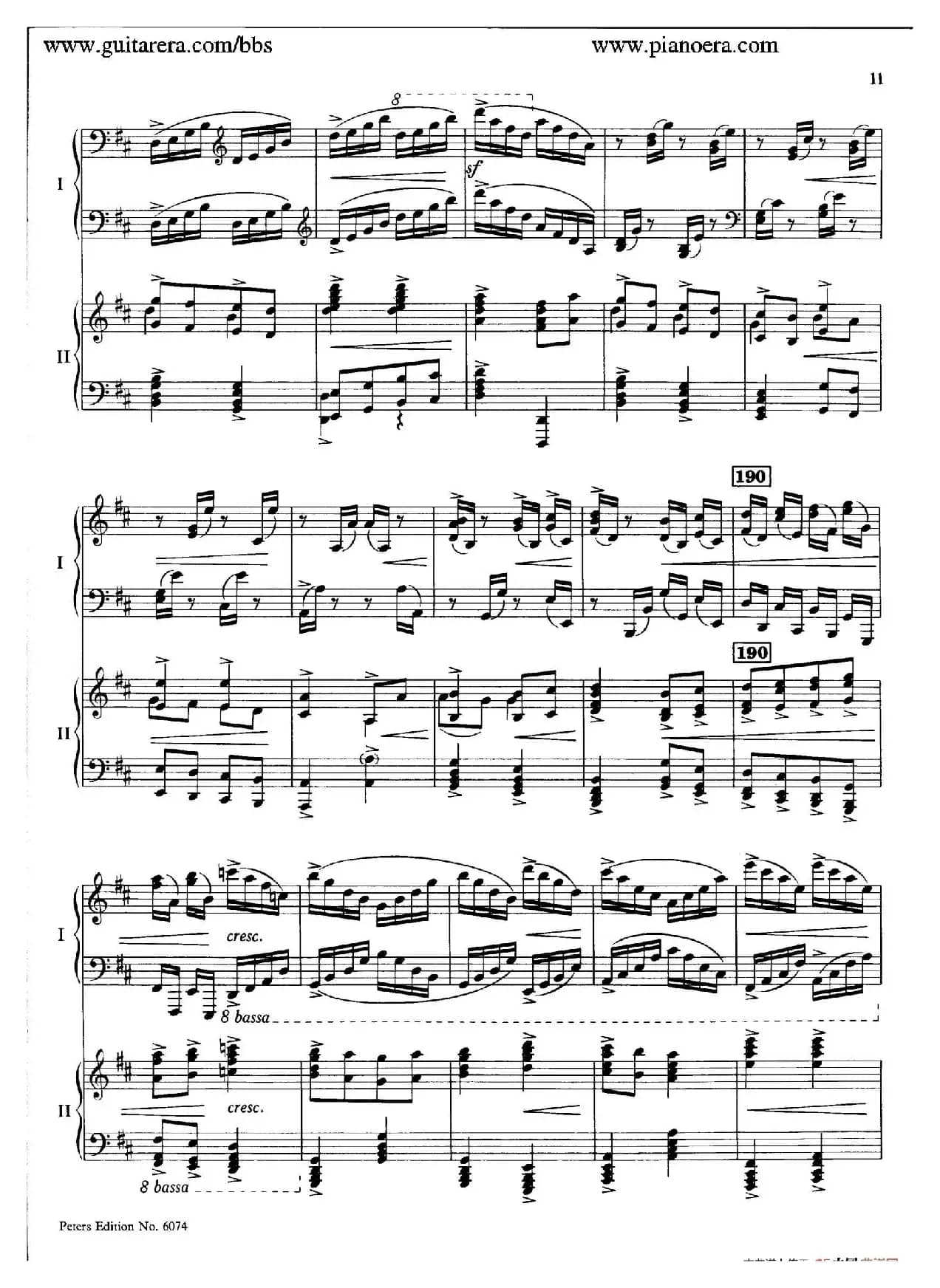 Rondo in D Major Op.87a（D大调回旋曲·双钢琴）