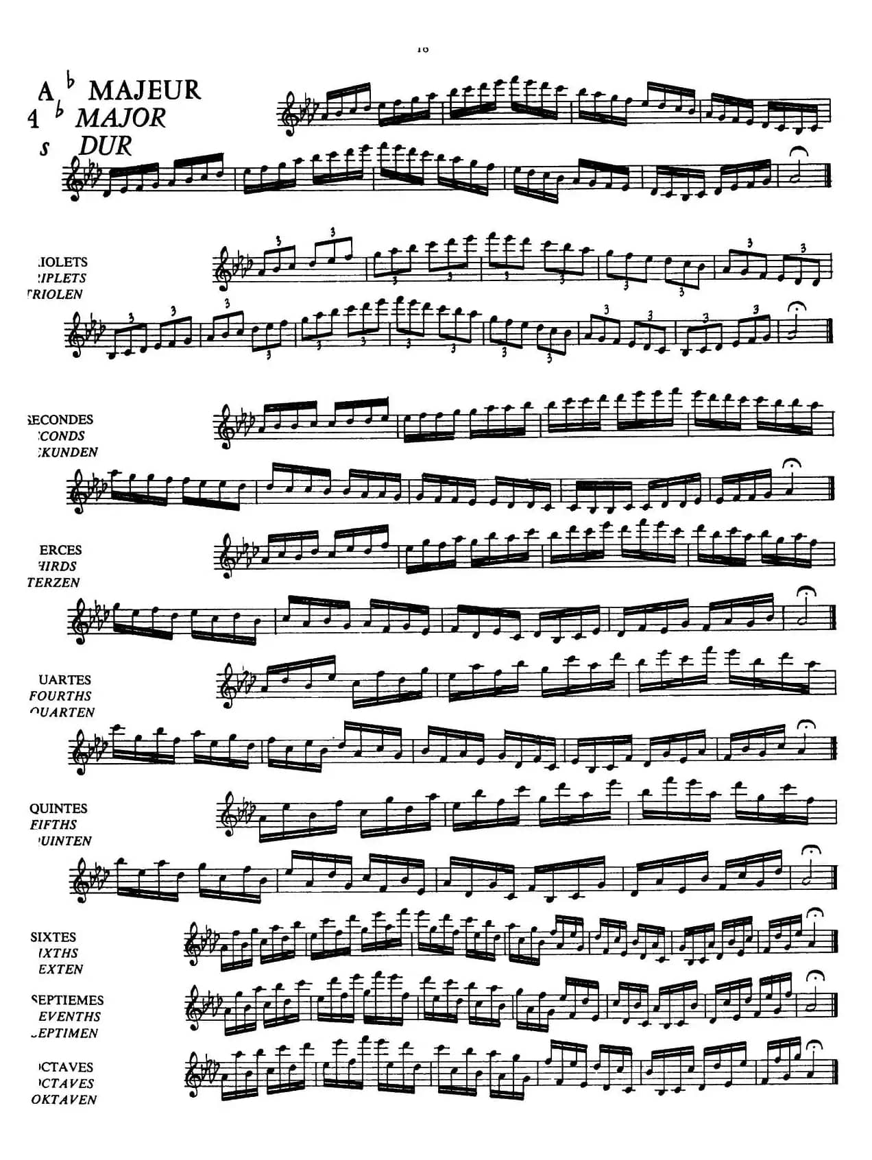 五线谱音阶练习（P18——22）