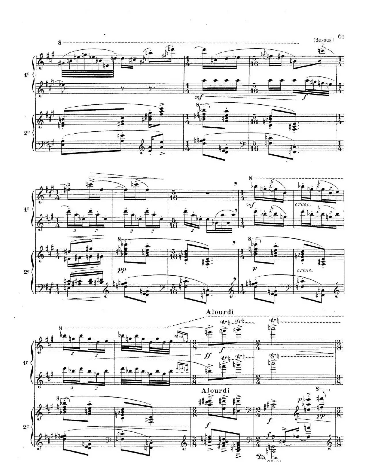 Visions de l'Amen（阿门的幻想·双钢琴·Ⅴ）