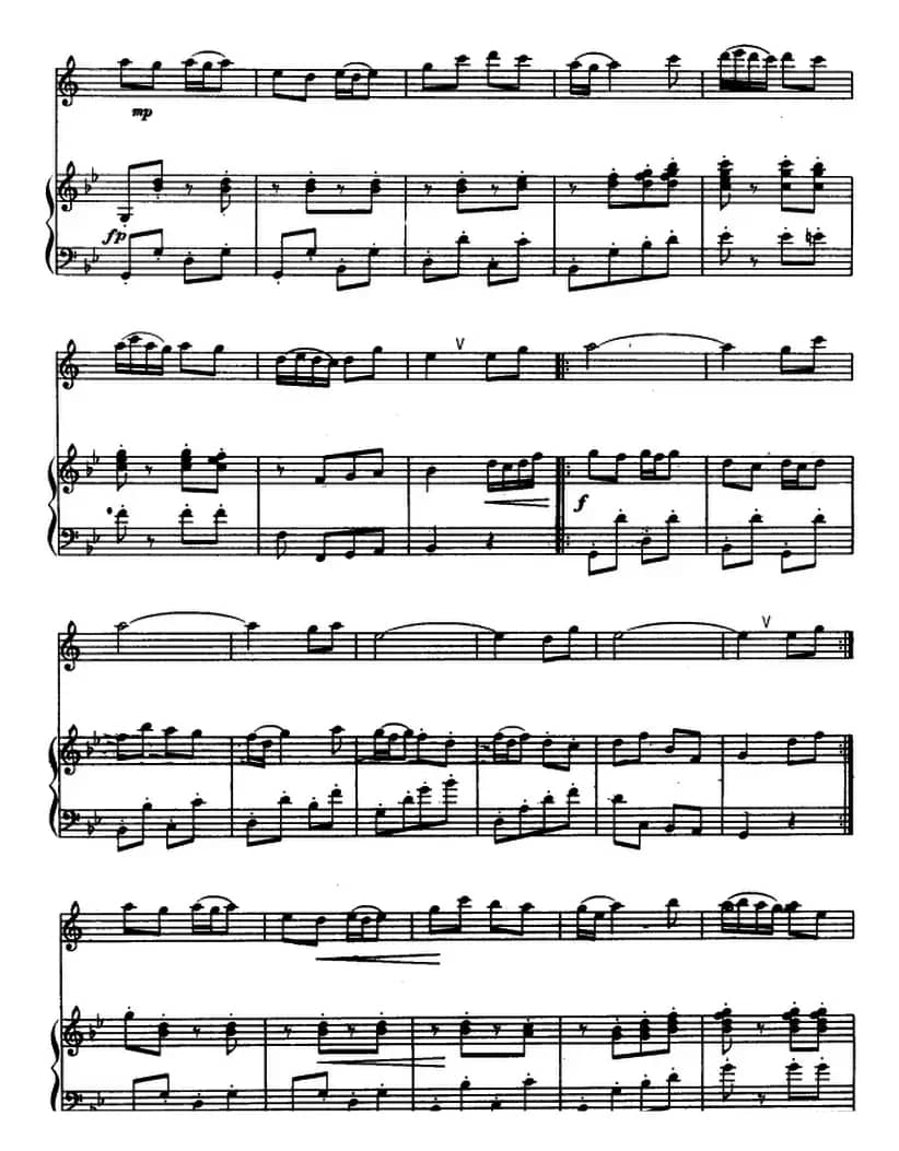 迎新春舞曲（单簧管+钢琴伴奏）