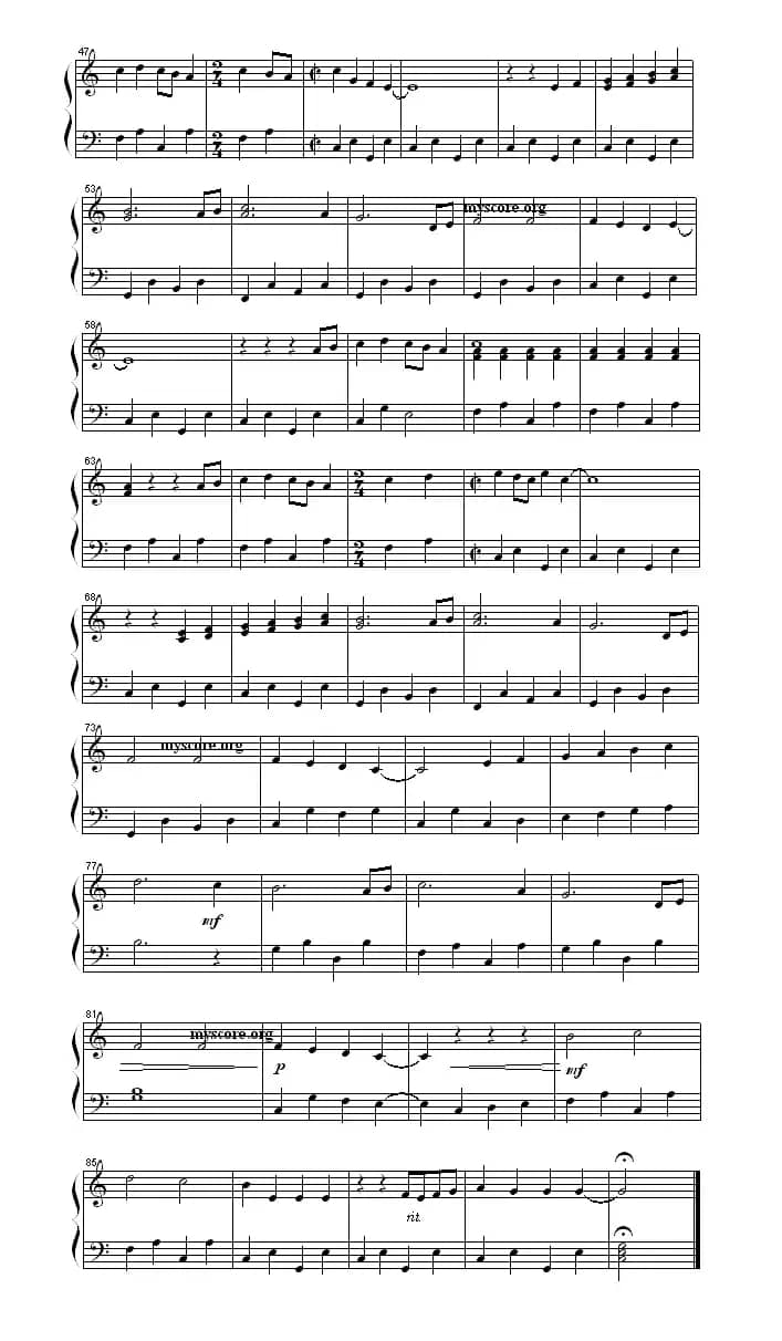 小小女孩（流行钢琴小曲）