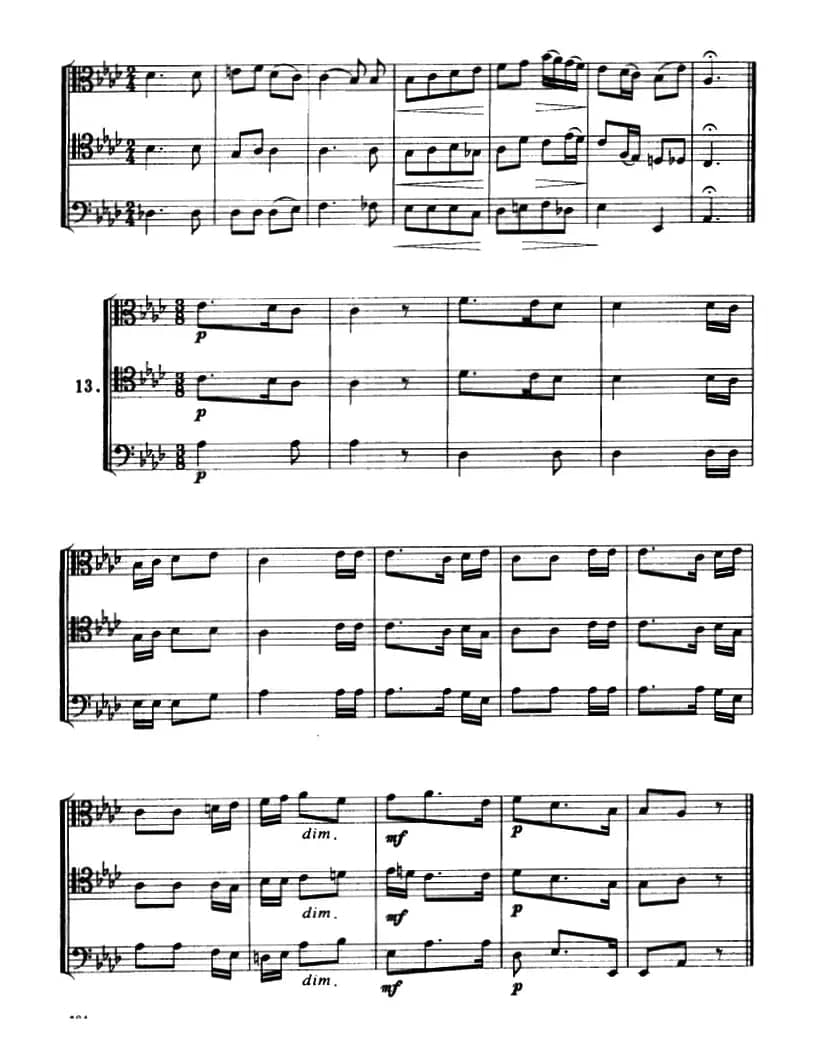 长号三重奏（11—15）