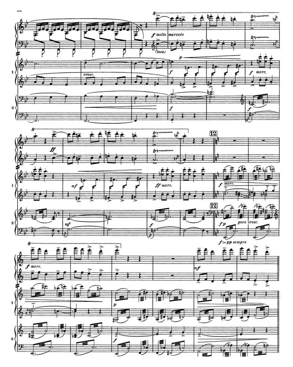 Nights in the Gardens of Spain 西班牙花园之夜 双钢琴版(Ⅱ-Danza lejana)