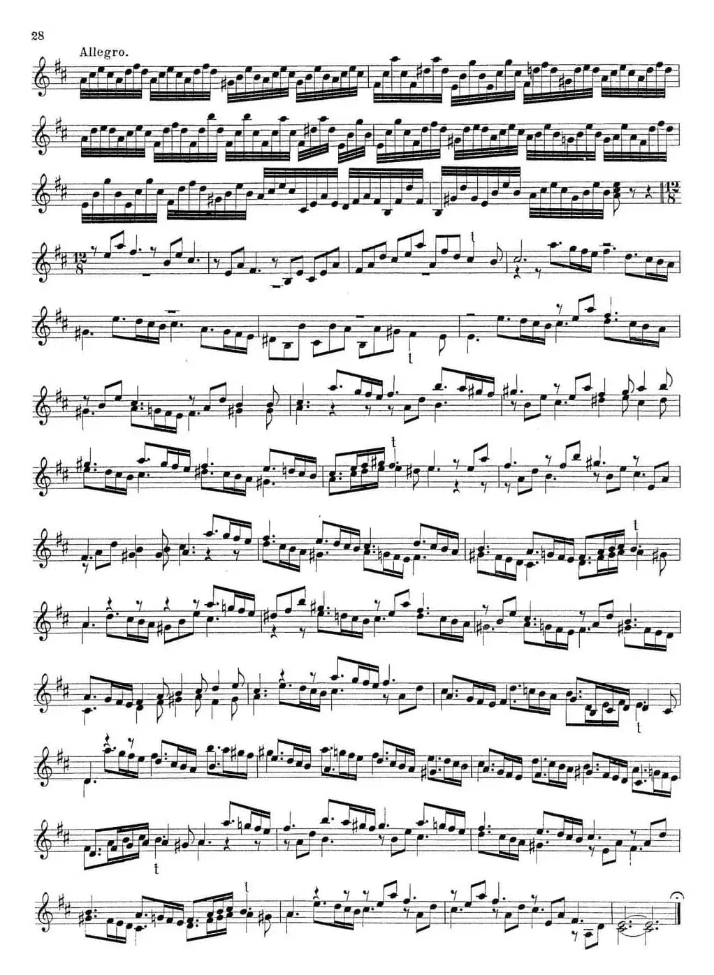 Biber Violin Sonata VIII