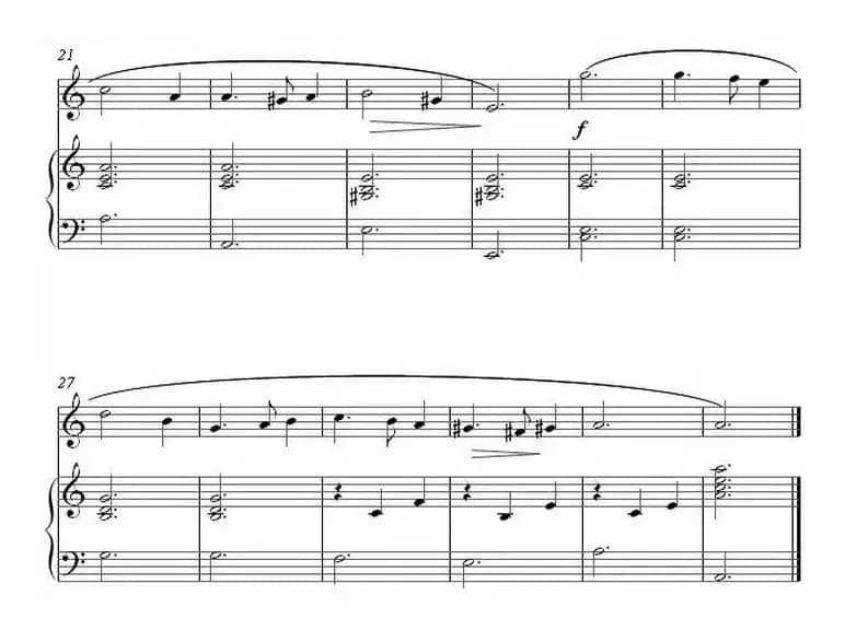 Greensleeves 绿袖子（小提琴+钢琴伴奏）