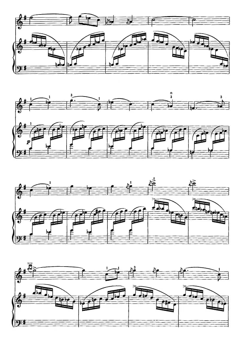 第一二胡狂想曲（二胡+钢琴伴奏）