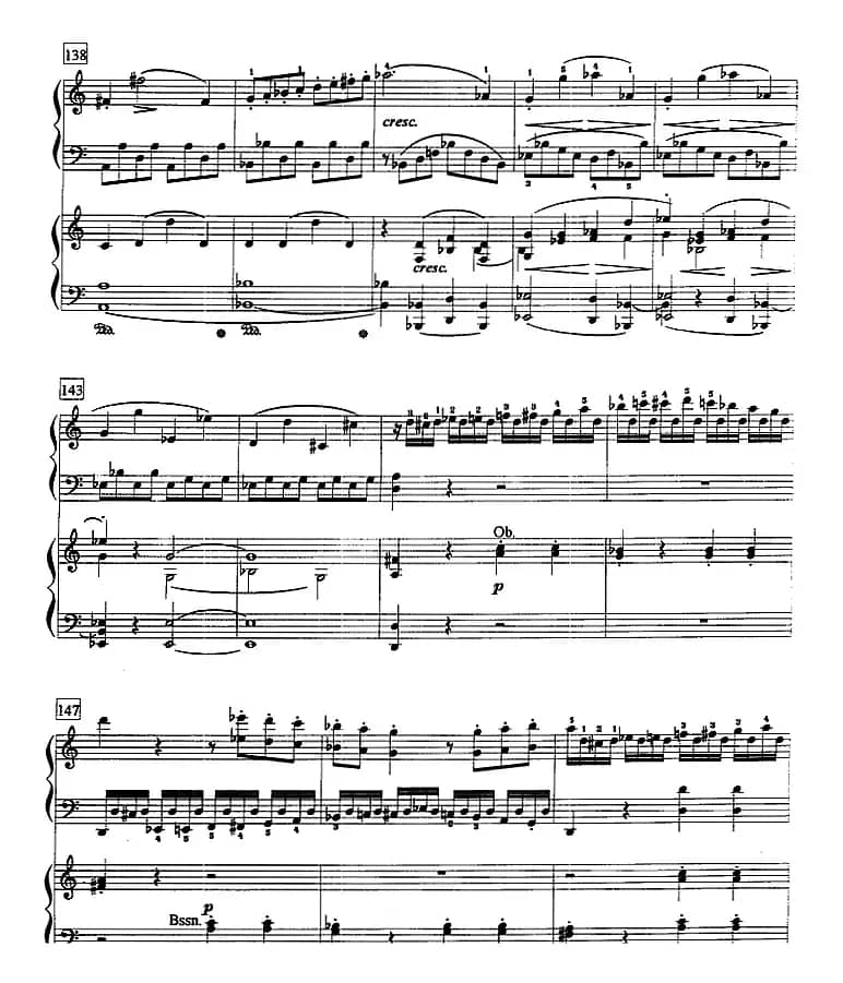 钢琴教程第八级 大型乐曲（C大调第一钢琴协奏曲 Op.15 第一乐章）