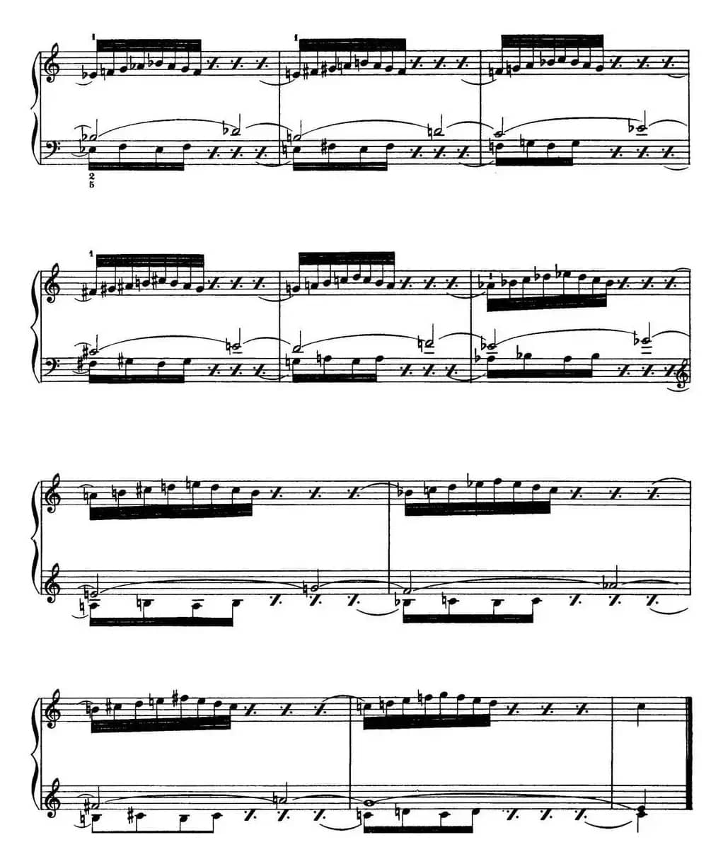 Technical Studies 60 Progressive Exercises （60首钢琴循序渐进练习曲 P1——10）