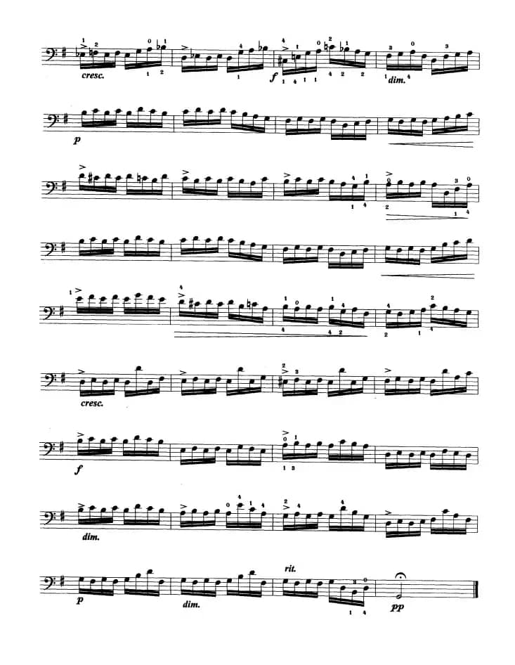 大提琴考级教程·第七级（大提琴）