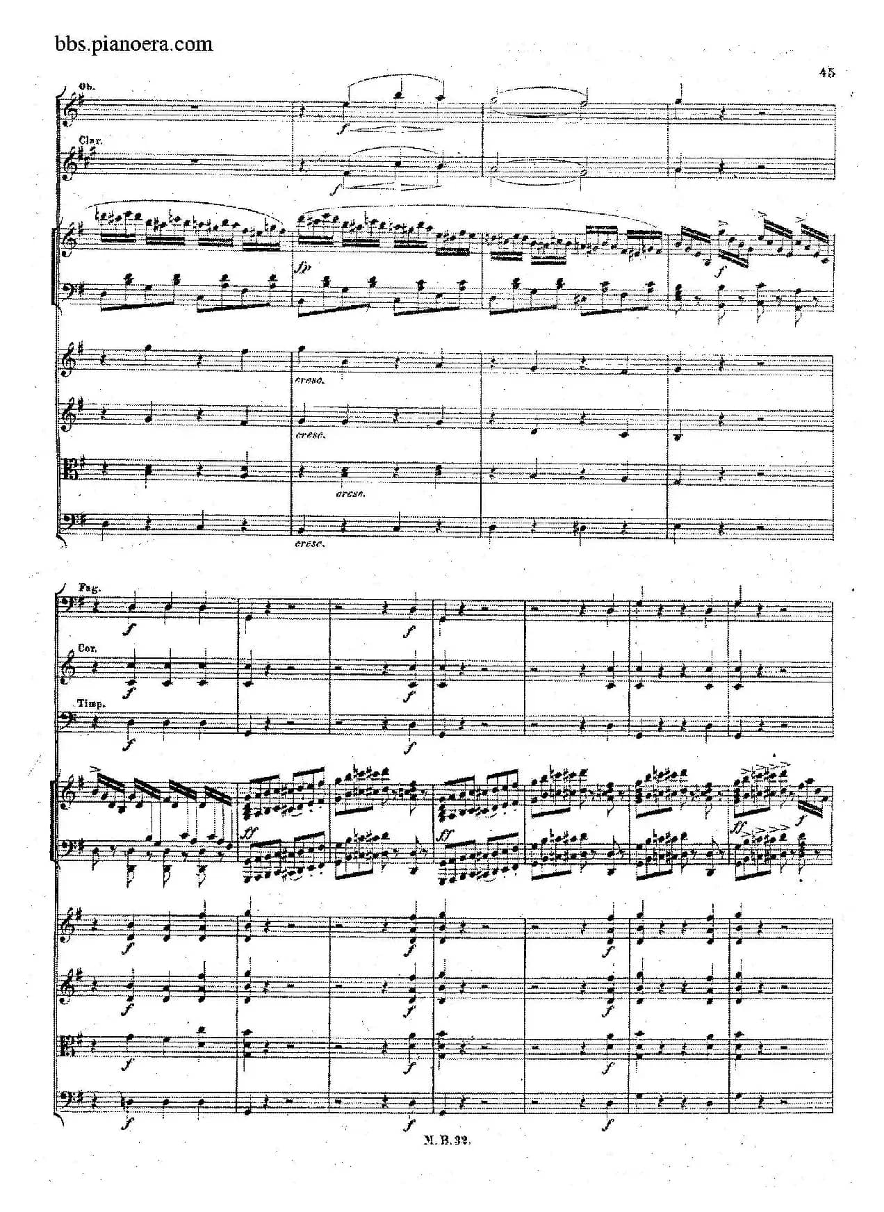 Piano Concerto No.1 in g Minor Op.25（g小调第一钢琴协奏曲·总谱）