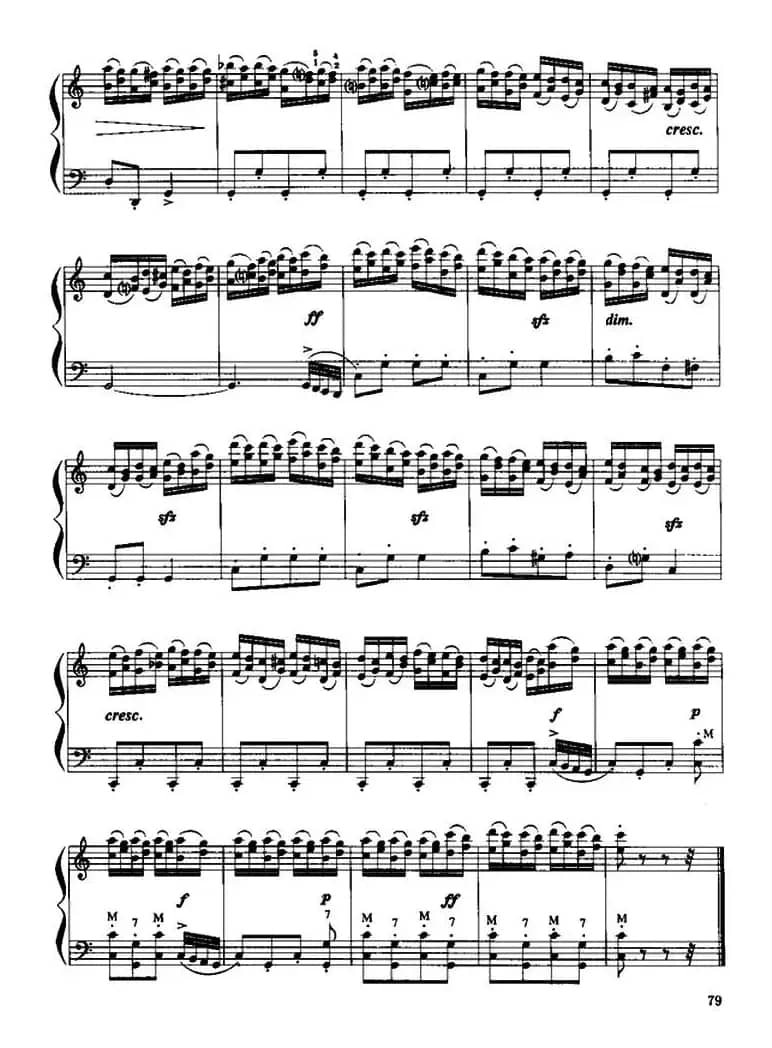 手风琴练习曲（克拉莫练习曲之二十六）