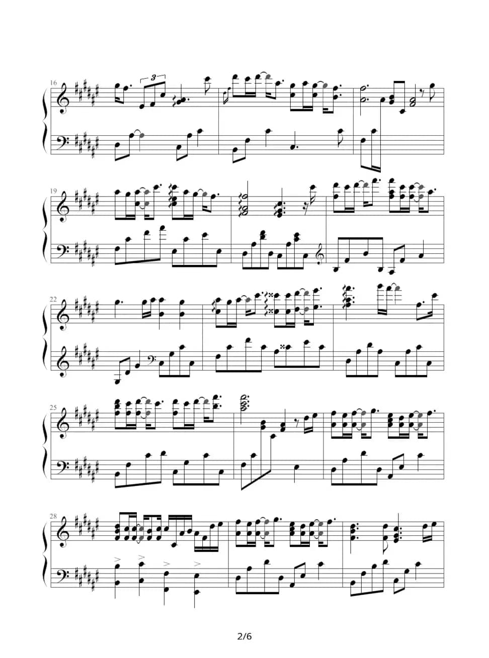 可惜不是你（TC编配版）