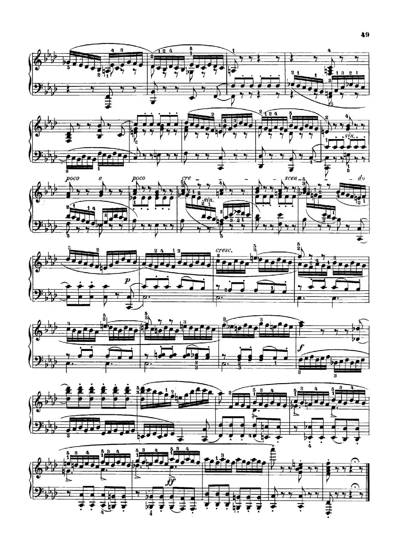 6 Preludes and Fugues Op.35（6首前奏曲与赋格·5）