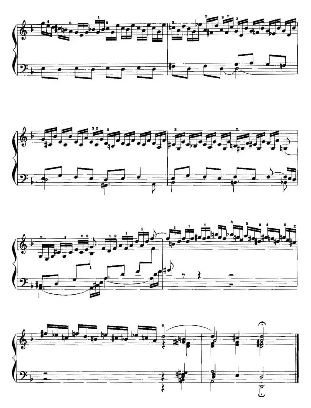 手风琴复调作品：d小调前奏曲与赋格