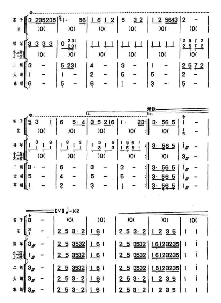 一枝春（笛子独奏+民乐队伴奏）